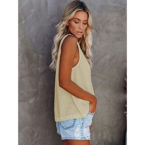 🌸‎ Eileen Fisher | 100% Linen Airy Tank Top L